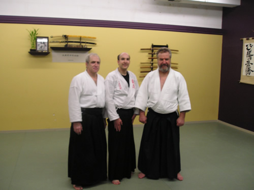 Vladimir Soroka, Larry Huffman, and Certa Shihan